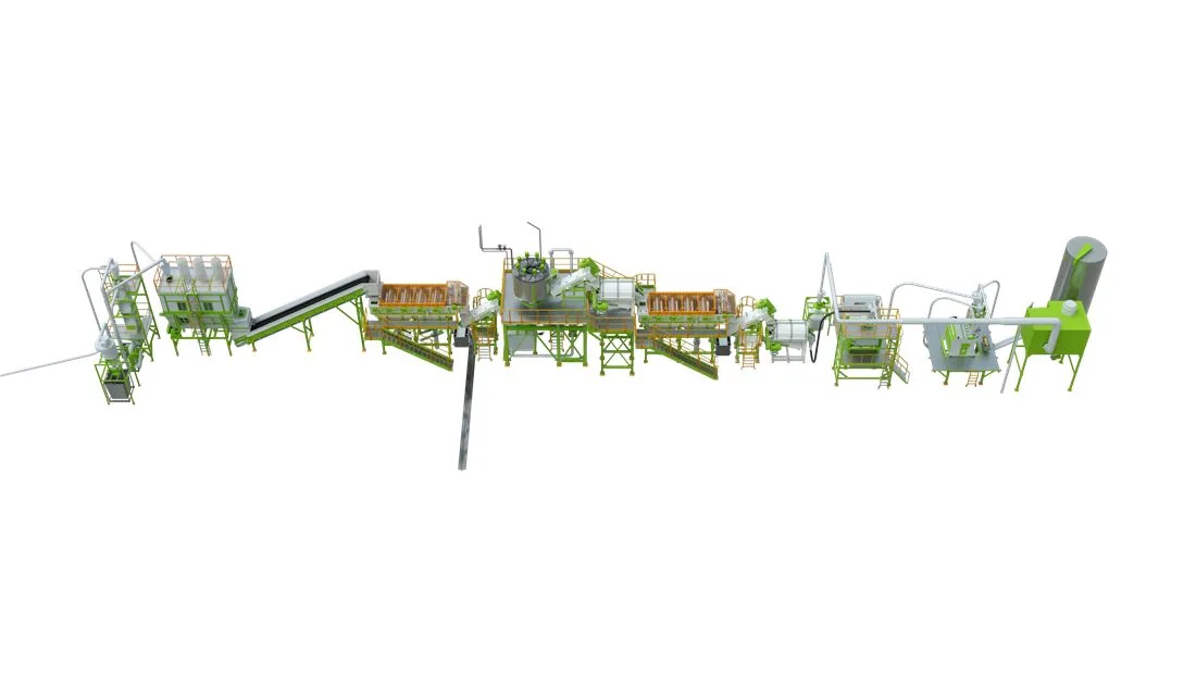 Tek Vida Extruder ile HDPE, LDPE, PE ve PP Geri Dönüşümü
